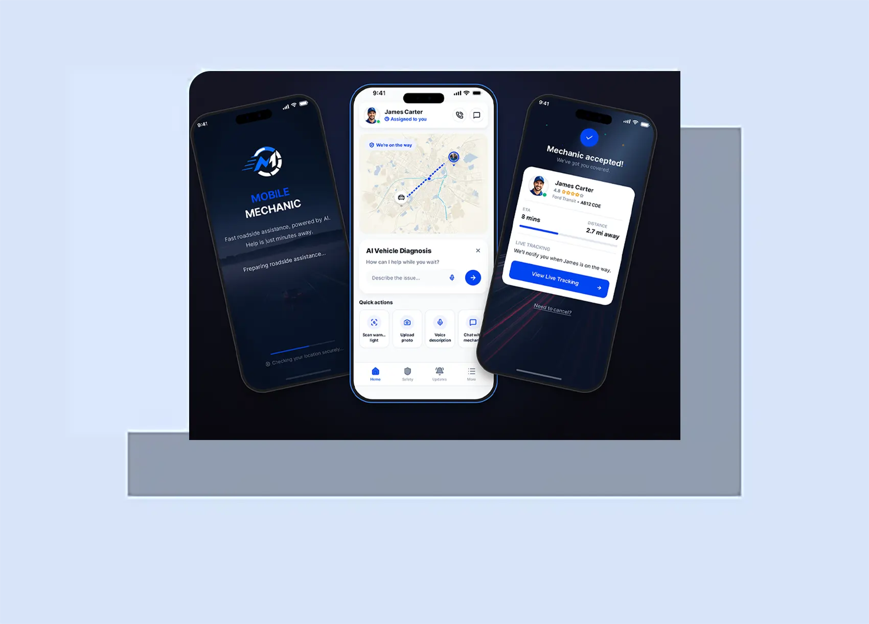 Mobile Mechanic App case study preview